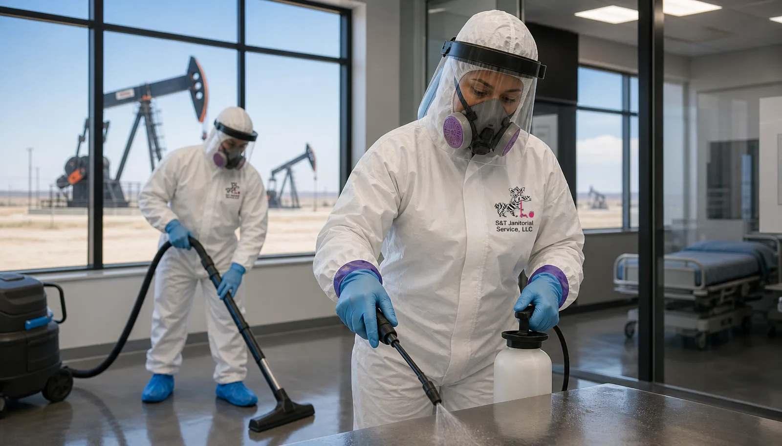 Biohazard Cleaning by S&T Janitorial