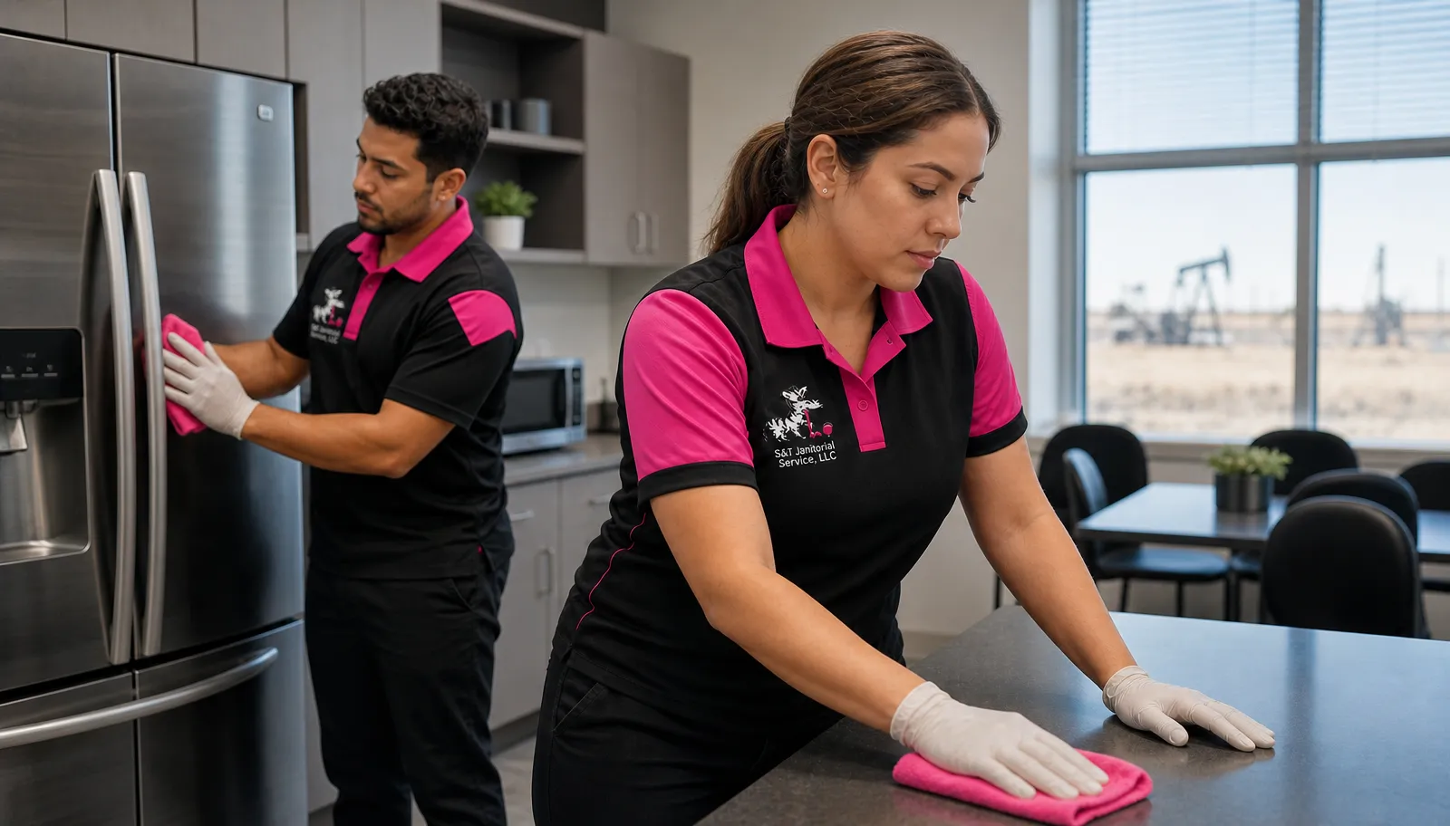 Break Room & Kitchen Cleaning by S&T Janitorial