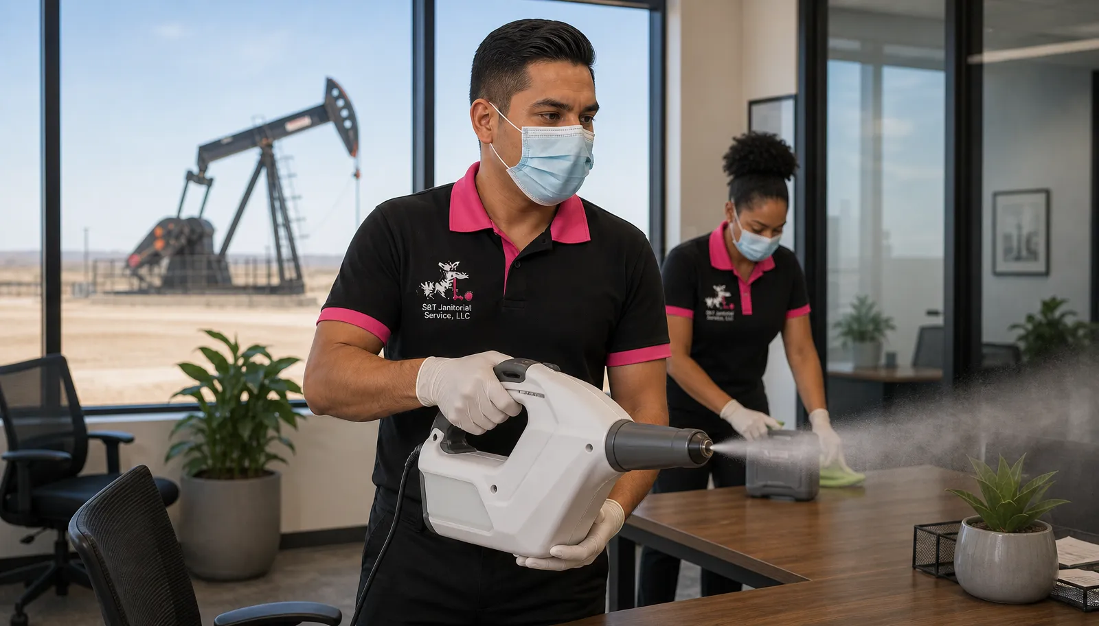 Electrostatic Fogging by S&T Janitorial