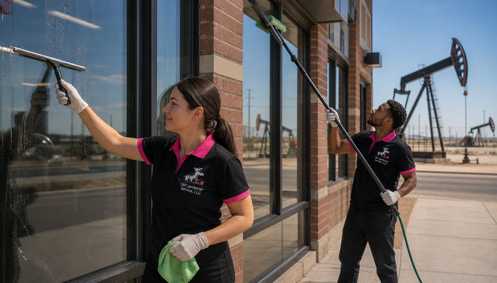 Exterior & Storefront Window Cleaning by S&T Janitorial