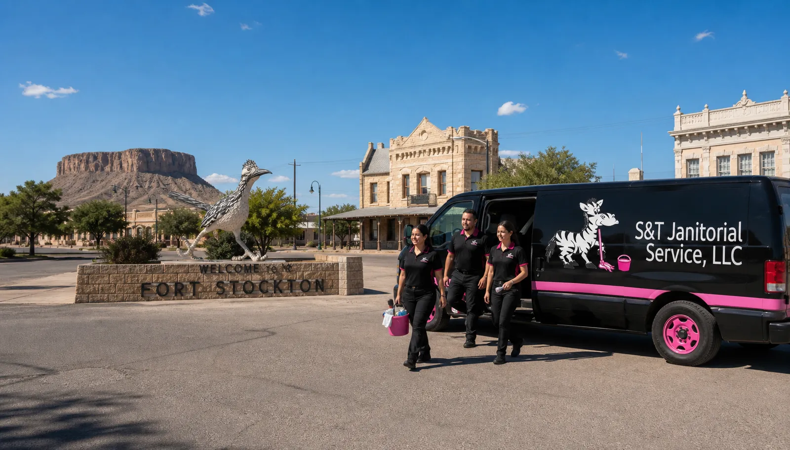 Fort Stockton — S&T Janitorial coverage