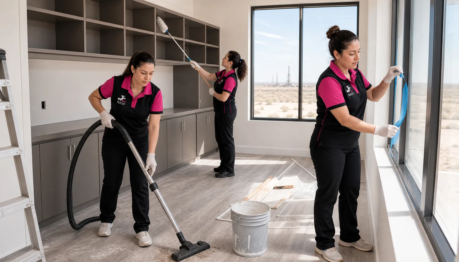 Post-construction cleaning — S&T Janitorial