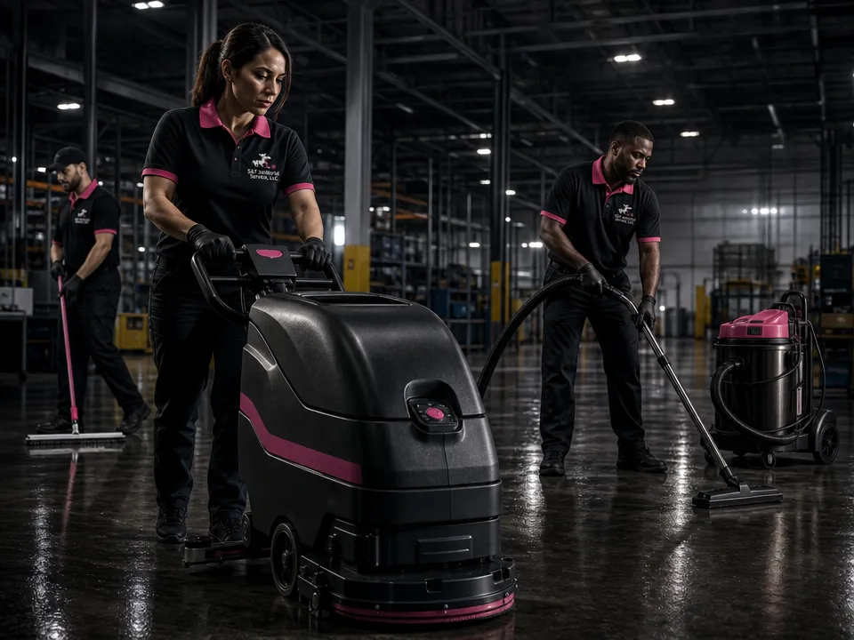 Oilfield-services corporate office — commercial cleaning by S&T Janitorial