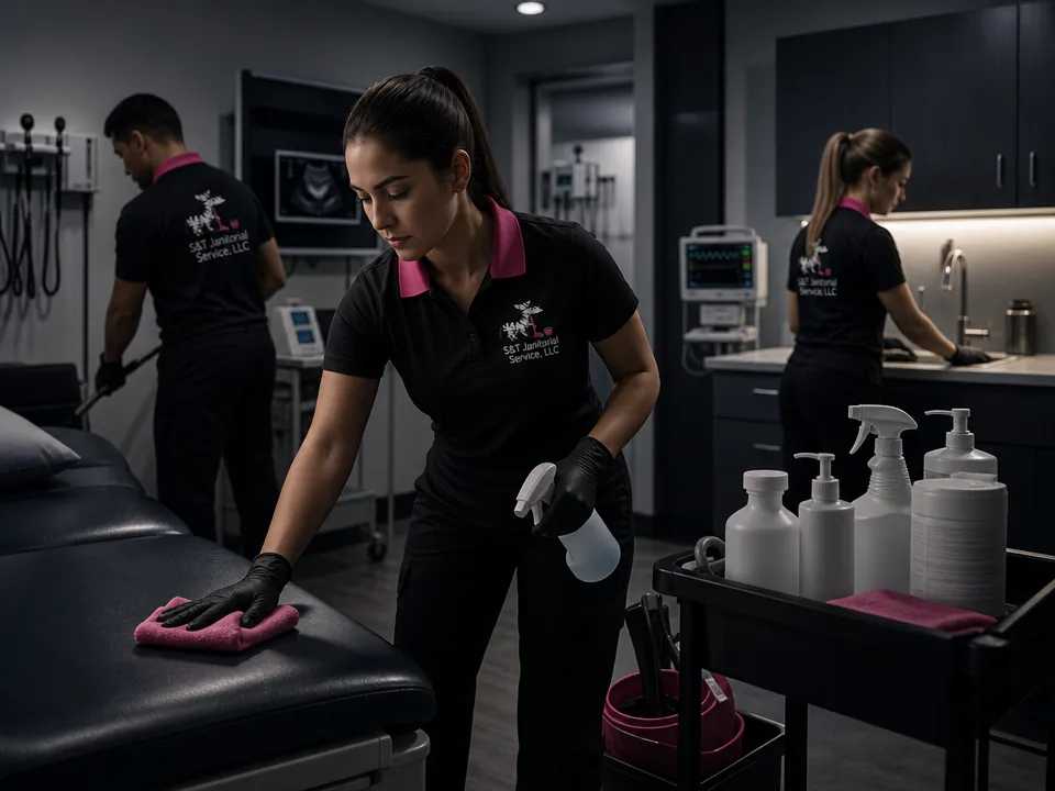 Medical office — commercial cleaning by S&T Janitorial