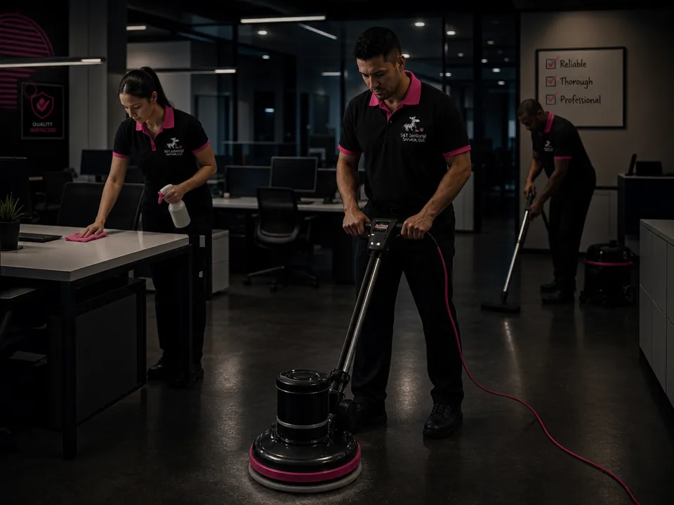 Professional office — commercial cleaning by S&T Janitorial